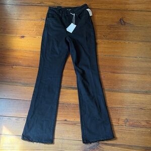 Good American Black High Rise Jeans